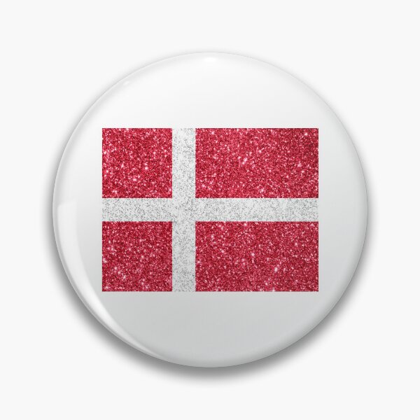 Item preview, denmark glitter flag designed and sold by designsbysamantha.