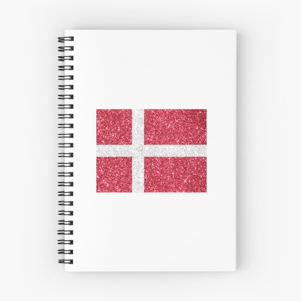 Item preview, denmark glitter flag designed and sold by designsbysamantha.