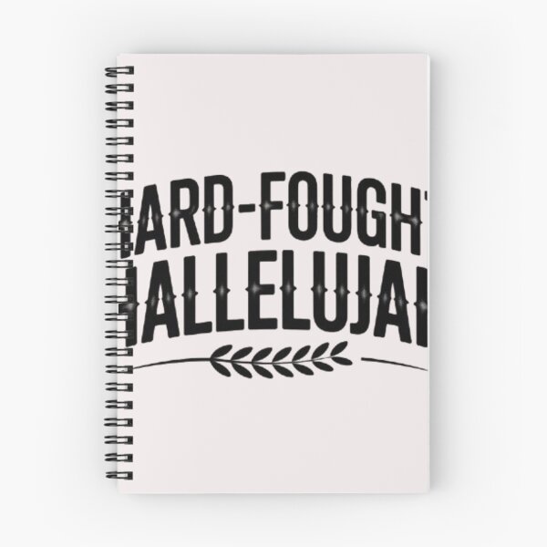 Item preview, Hard-Fought Hallelujah Vintage Western Typography Design designed and sold by dortmond.