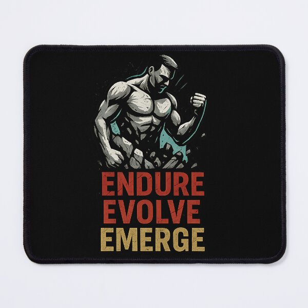 Item preview, Endure. Evolve. Emerge. – Power Through the Grind Design designed and sold by ArcadiaSilence.