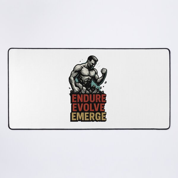 Item preview, Endure. Evolve. Emerge. – Power Through the Grind Design designed and sold by ArcadiaSilence.