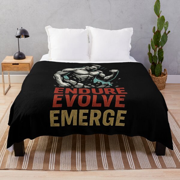 Item preview, Endure. Evolve. Emerge. – Power Through the Grind Design designed and sold by ArcadiaSilence.
