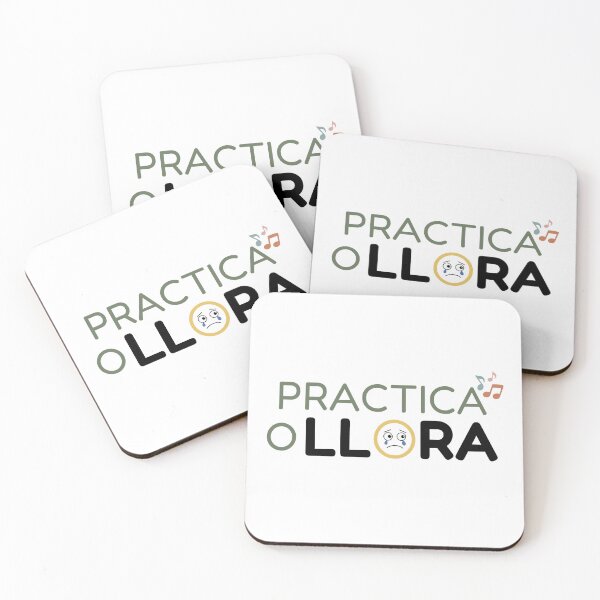 Item preview, Practica o llora – Funny Spanish Music Quote / Frase musical divertida designed and sold by PracticePlease.