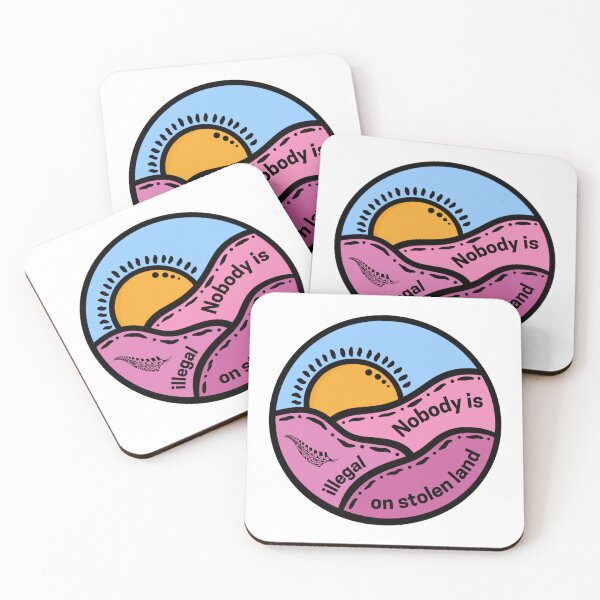Item preview, Nobody is illegal on stolen land designed and sold by earthandorigin.