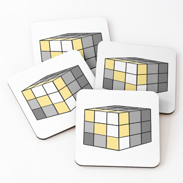 Item preview, Rubik Demigender Pride Flag Cube designed and sold by HarveyHandcraftsandDesigns.
