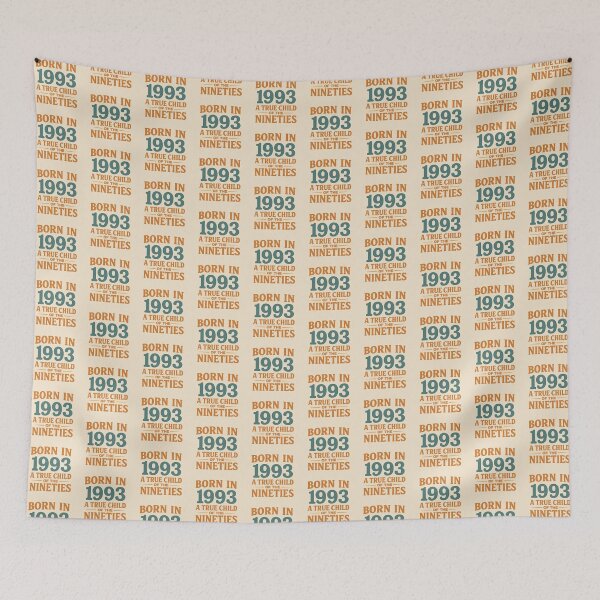 Item preview, Born in 1992 – A True Child of the Nineties designed and sold by TheWonkyEaselCo.