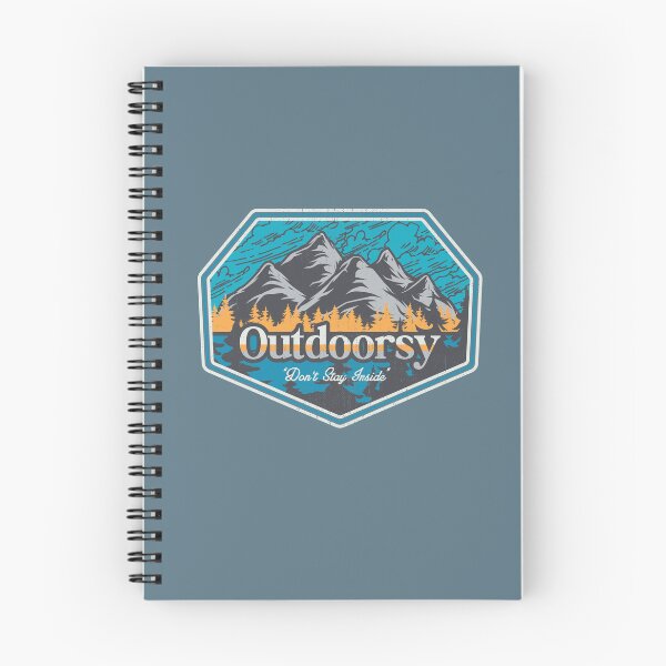 Item preview, Outdoorsy Windy Mountain designed and sold by HappyDoodleBoy.