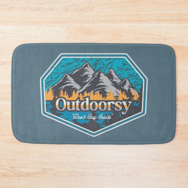 Item preview, Outdoorsy Windy Mountain designed and sold by HappyDoodleBoy.