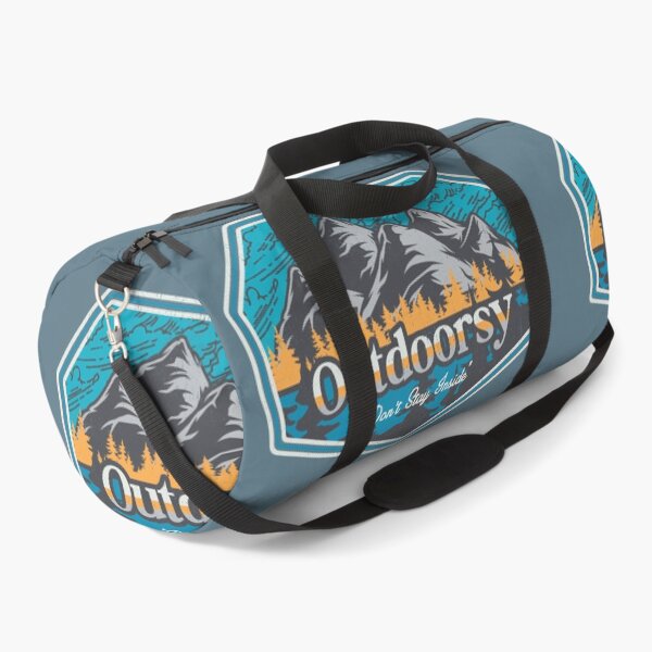 Item preview, Outdoorsy Windy Mountain designed and sold by HappyDoodleBoy.
