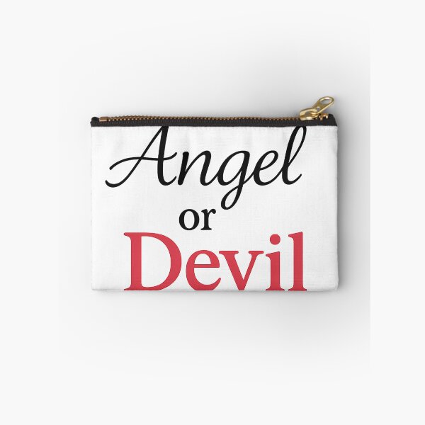 Item preview, Angel or Devil – Duality Mood Design designed and sold by MSTextVibe.