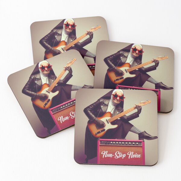 Item preview, "Nun-Stop Noise: Sister Shreds the Faith!" designed and sold by Print Fiction.