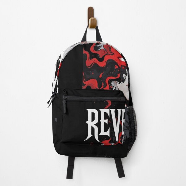 Item preview, Revenant – Red and Black Abstract Anime Face designed and sold by Maverick Spirit.