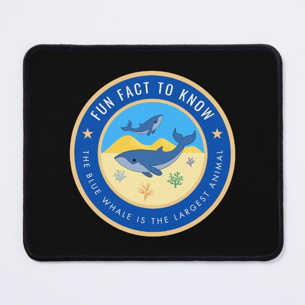 Item preview, Fun fact to know The blue whale is the largest animal designed and sold by fev-rocks.
