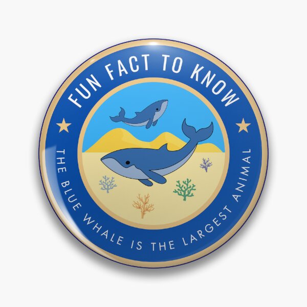 Item preview, Fun fact to know The blue whale is the largest animal designed and sold by fev-rocks.