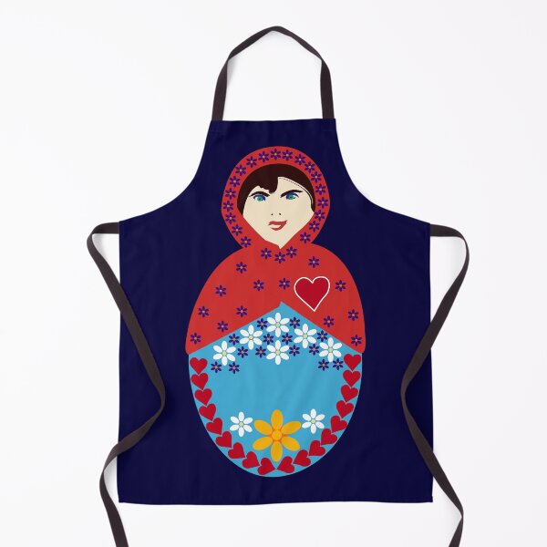 Item preview, Forget-Me-Not Matryoshka - Nesting Doll - Single designed and sold by Kate Anderson Art.