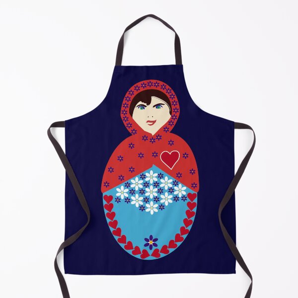 Item preview, Forget-Me-Not Matryoshka - Nesting Doll - Single designed and sold by Kate Anderson Art.