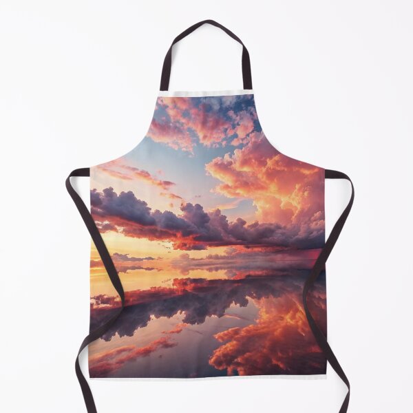 Item preview, Sunset Calm Before the Storm – Cloud Reflection Art designed and sold by ArtiQreate.