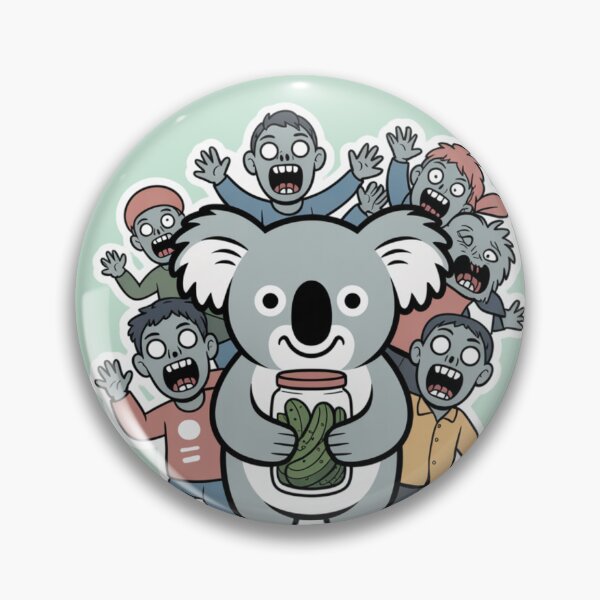 Item preview, Pickles and Panic Attacks: Zombies, Koalas & Smiles designed and sold by FeelCreations.