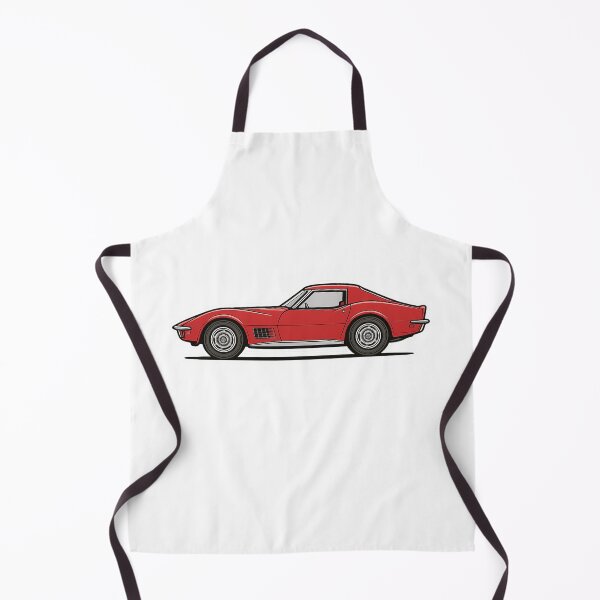 Item preview, Classic Chevrolet Corvette Art - Vintage Car Illustration designed and sold by MiszungART.