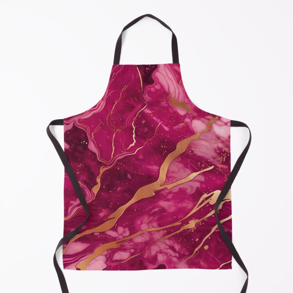 Item preview, Dark Pink Marble with Texture and Gold Flecks designed and sold by BirdsnStuff.