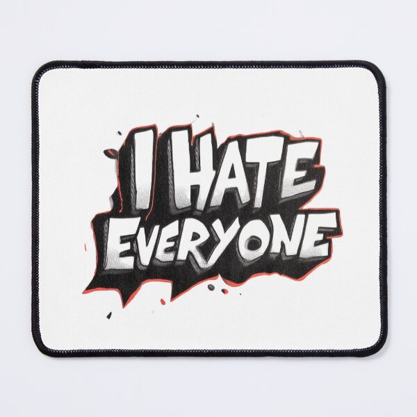 Item preview, I Hate Everyone: Shadow Snarl designed and sold by NextWave Threads.