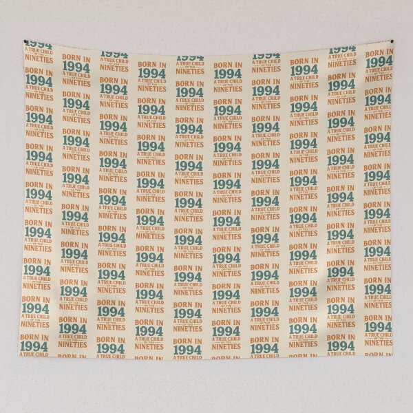 Item preview, Born in 1994 – A True Child of the Nineties designed and sold by TheWonkyEaselCo.