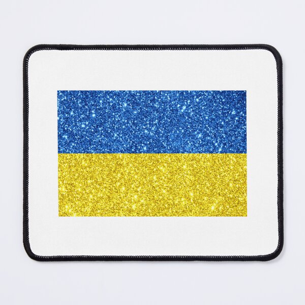 Item preview, ukraine glitter flag designed and sold by designsbysamantha.