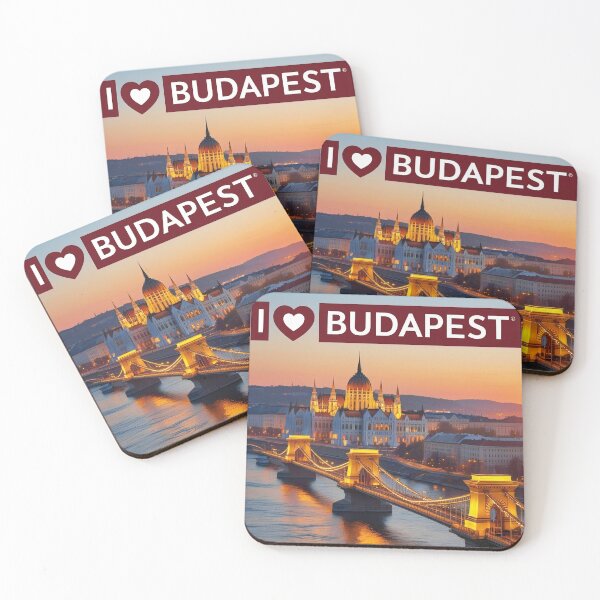 Item preview,  I ❤️ Budapest designed and sold by ManyAdvisors.