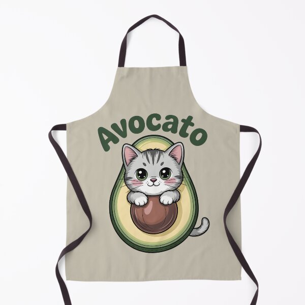 Item preview, Avocato – Cute Avocado Cat Hybrid Fruit Animal Art designed and sold by lalasine.story.