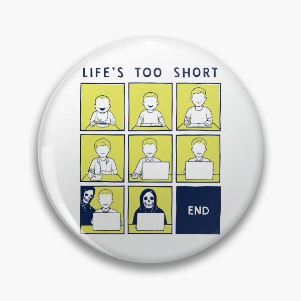 Item preview, Life Is Short Like Comic Strip designed and sold by doodl-do.