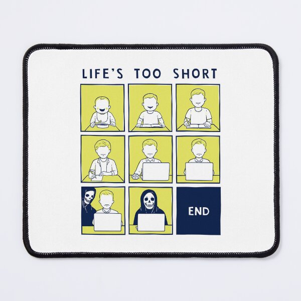 Item preview, Life Is Short Like Comic Strip designed and sold by doodl-do.