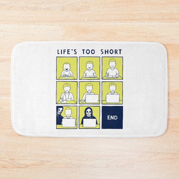 Item preview, Life Is Short Like Comic Strip designed and sold by doodl-do.