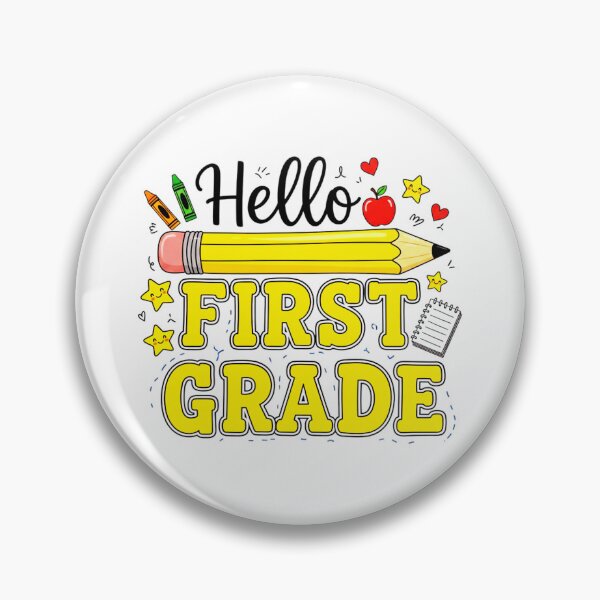 Item preview, Hello First Grade, Back To School, Teacher designed and sold by Teetreasure2.