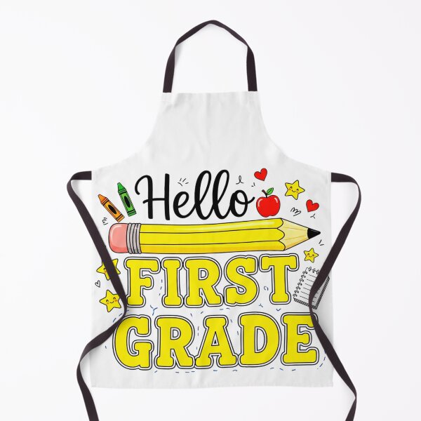 Item preview, Hello First Grade, Back To School, Teacher designed and sold by Teetreasure2.