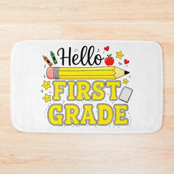 Item preview, Hello First Grade, Back To School, Teacher designed and sold by Teetreasure2.
