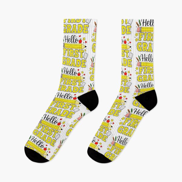 Item preview, Hello First Grade, Back To School, Teacher designed and sold by Teetreasure2.