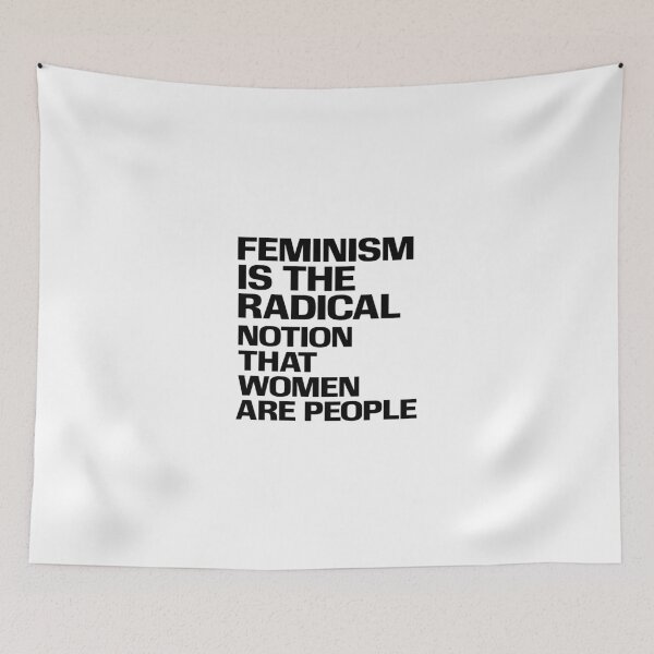 Item preview, Feminism is the radical notion. designed and sold by Designeatore.