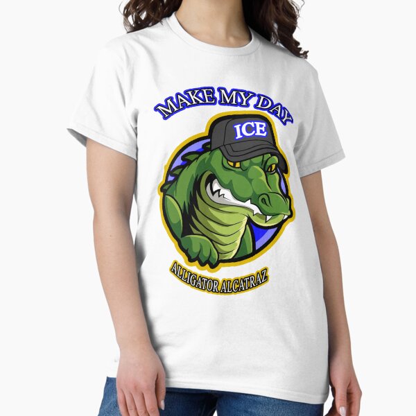 Aperçu de l'œuvre Faites ma journée Alligator Alcatraz créée et vendue par xSTORMYKNIGHTx.