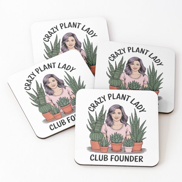 Item preview, Crazy Plant Lady Club Founder – Funny Gardening Gift designed and sold by LuxeGraphix.