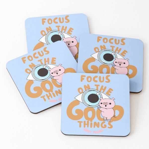 Item preview, Giddy Piggies Focus on the Good Things designed and sold by Giddy Piggies.
