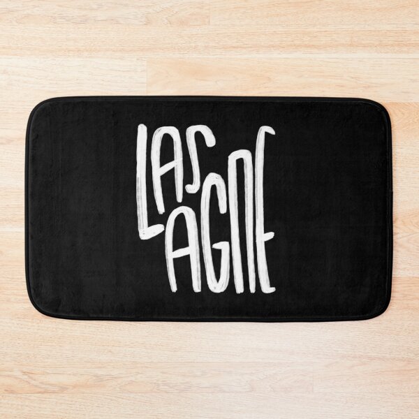 Item preview, Funny Foodie, Las Agne, lasagne  designed and sold by badlydrawnbabe.