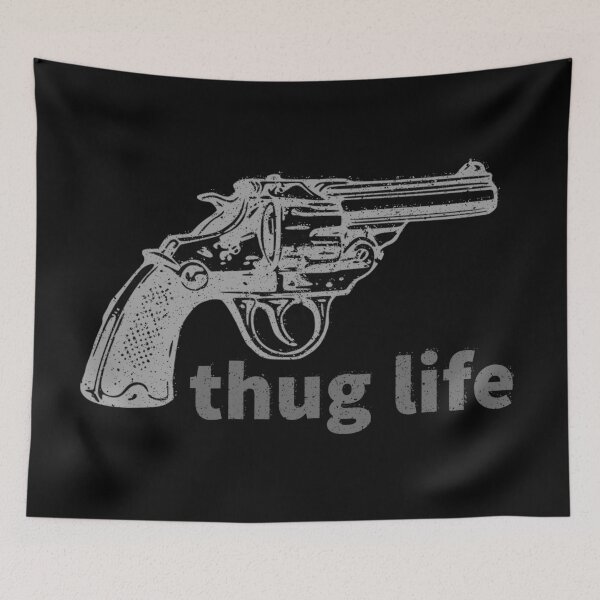Item preview, thug life designed and sold by Tobias1969.