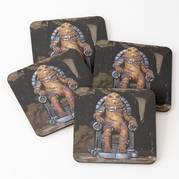 Item preview, Alien Overlord on his throne a very weird and strange image designed and sold by Vintage Designs +.