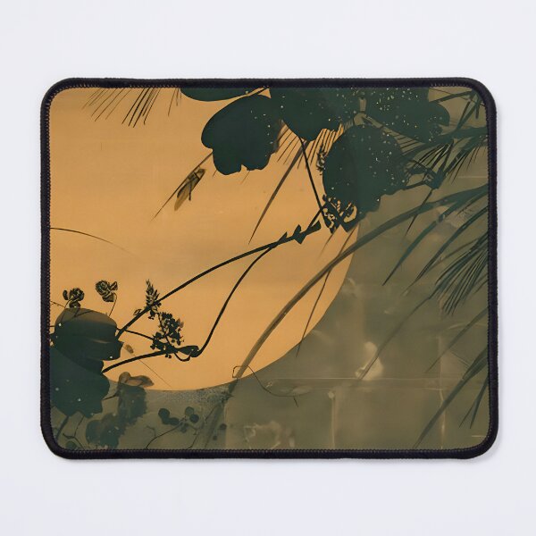 Item preview, Shibata Zeshin - Autumn Grass in Moonlight designed and sold by Jon-Baran.