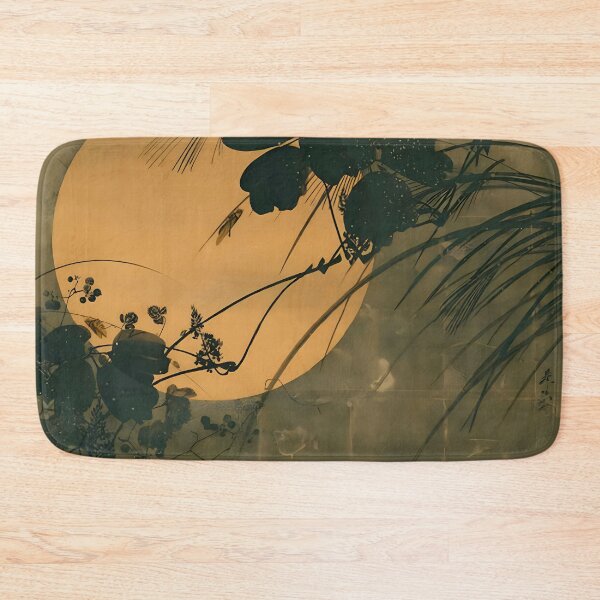Item preview, Shibata Zeshin - Autumn Grass in Moonlight designed and sold by Jon-Baran.