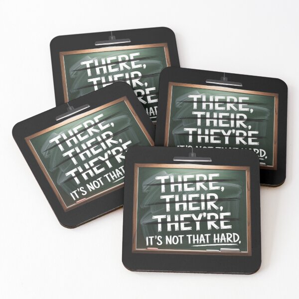 Item preview, There, Their, They're - It's Not That Hard designed and sold by theartfulaspie.