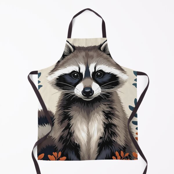 Item preview, Cottage Core Raccoon Pattern designed and sold by PatronesKawai.