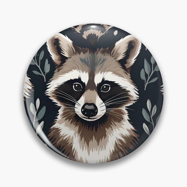 Item preview, Cottage Core Raccoon Pattern designed and sold by PatronesKawai.