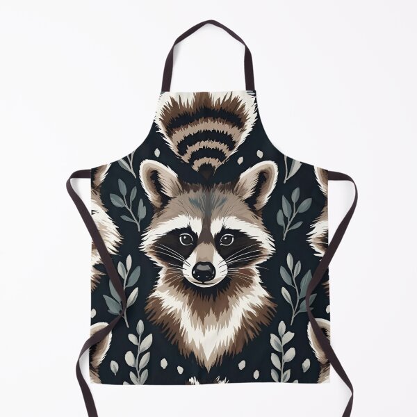 Item preview, Cottage Core Raccoon Pattern designed and sold by PatronesKawai.