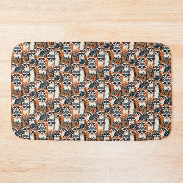 Item preview, Cottage Core Raccoon Pattern designed and sold by PatronesKawai.